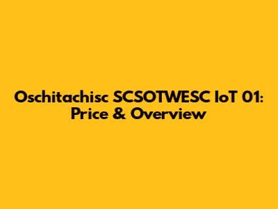 Oschitachisc SCSOTWESC IoT 01: Price & Overview